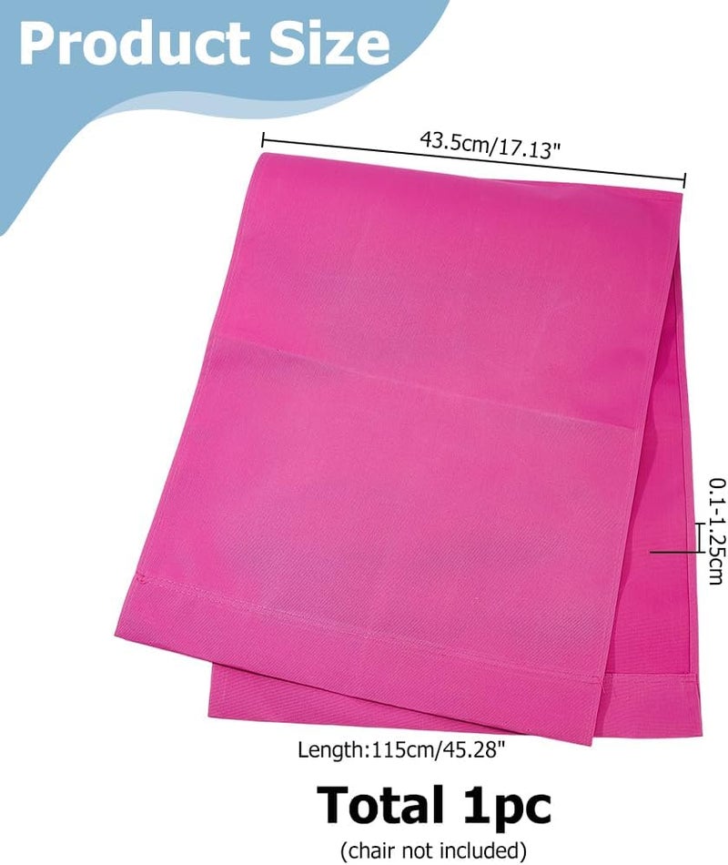 Hobbspring Beach Chair Replacement Cloth 115cmx43.5cm Camellia Lounge Chair Replacement Canvas Simple Sling Chairs Replacement Fabric for Sunbathing Garden Courtyard Garden Beach - Image 3